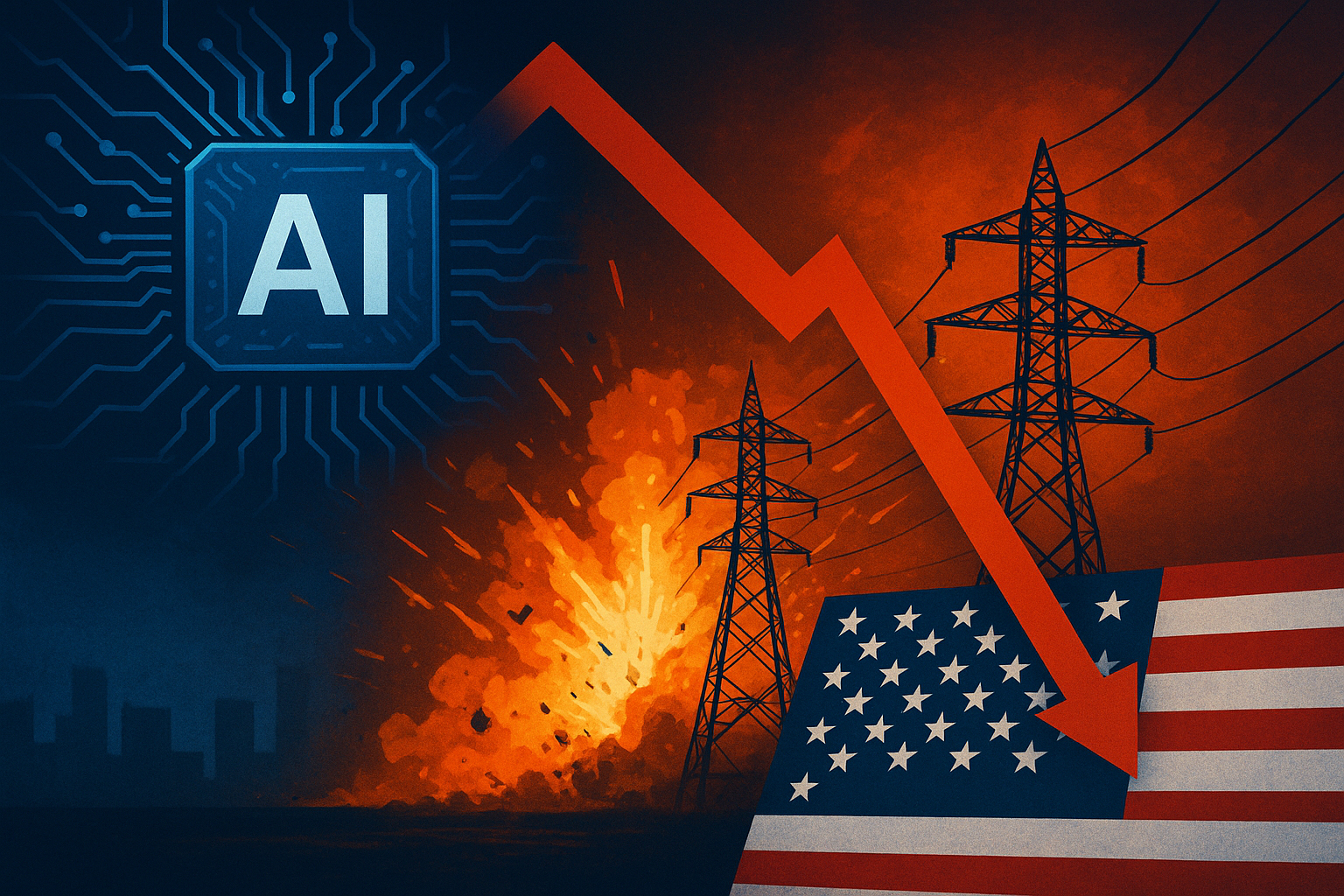 AI podryvaet rynok elektroenergii v SSHA