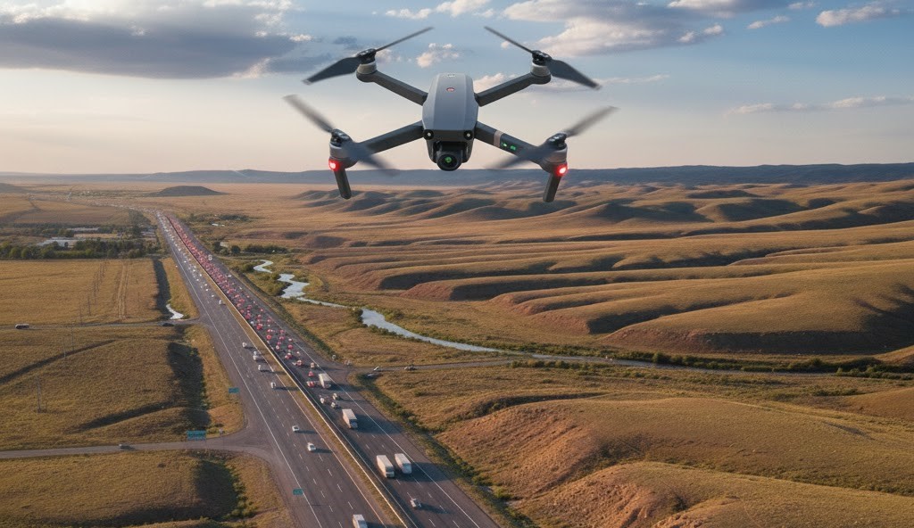 Semka s drona v kazahstane