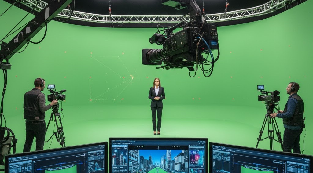 Virtualnaya studiya otslezhivaniya kamer tracking