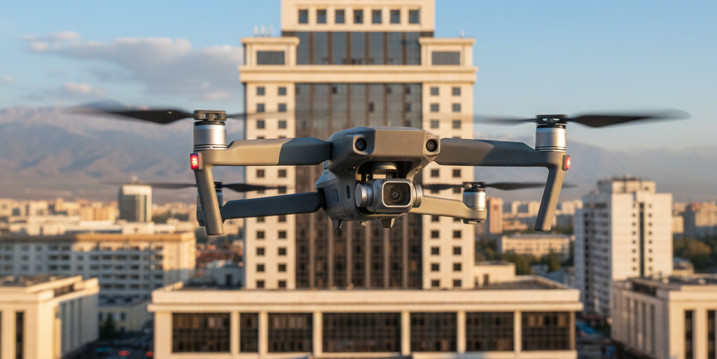 Semka s drona Almaty Astana SHymkent